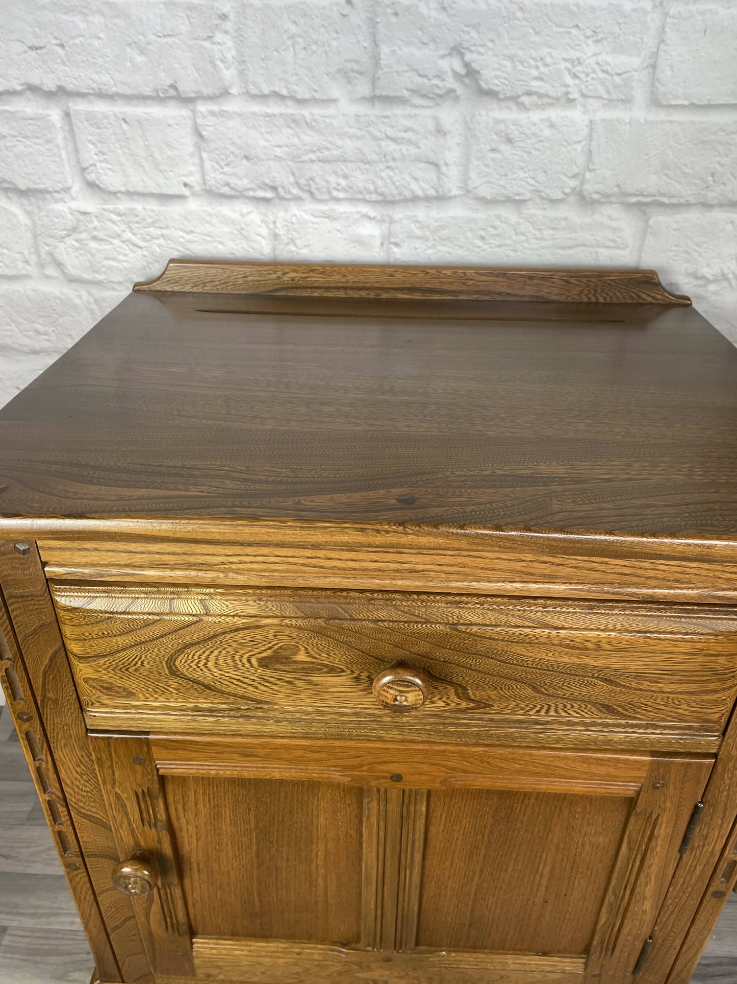 Vintage Ercol Old Colonial Cabinet Cupboard Golden Dawn