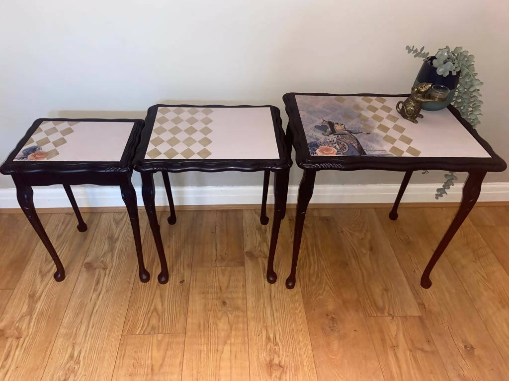 Upcycled Nest of tables