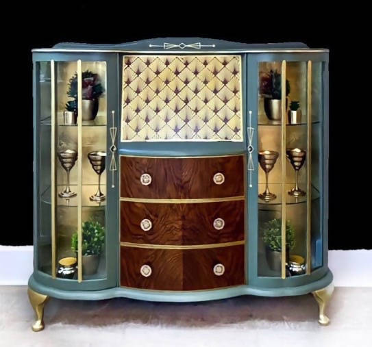 Art Deco Cocktail Cabinet