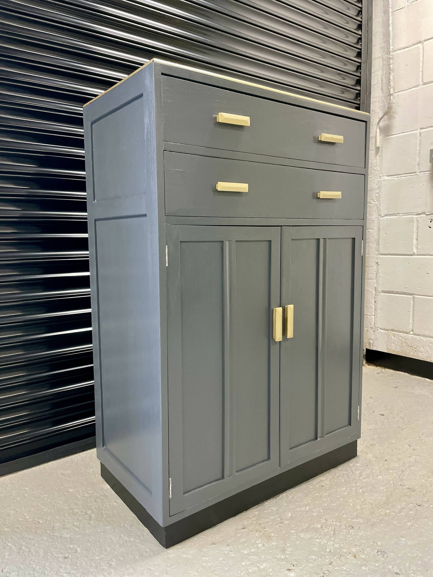 Two Door Vintage Linen Cupboard