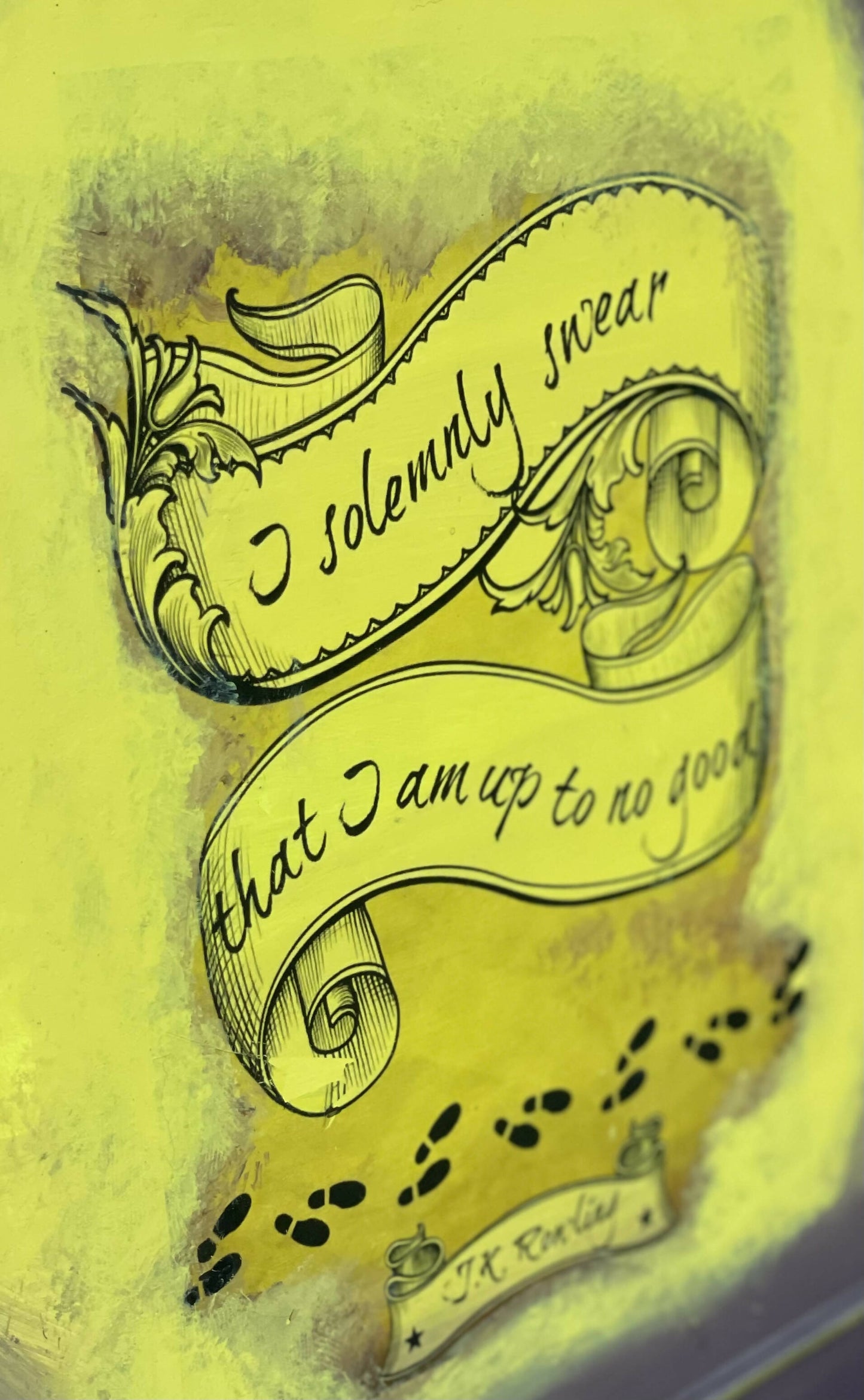 Harry Potter Themed Unique Desk