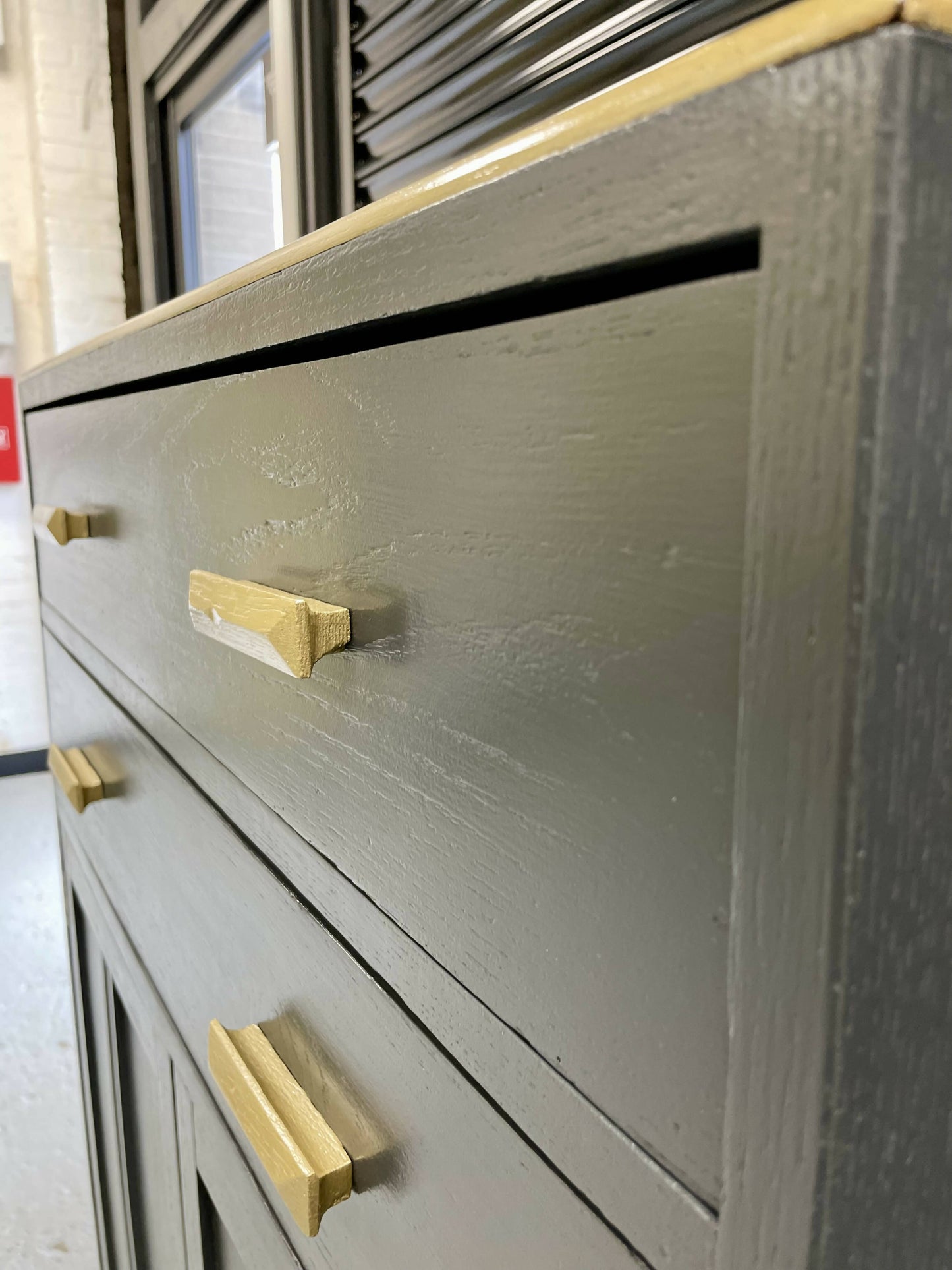 Two Door Vintage Linen Cupboard