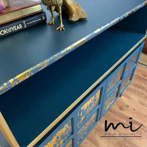 Refurbished Nathan mid century sideboard, drinks cabinet, media centre, tv stand console table, retro, teak teal - commission available