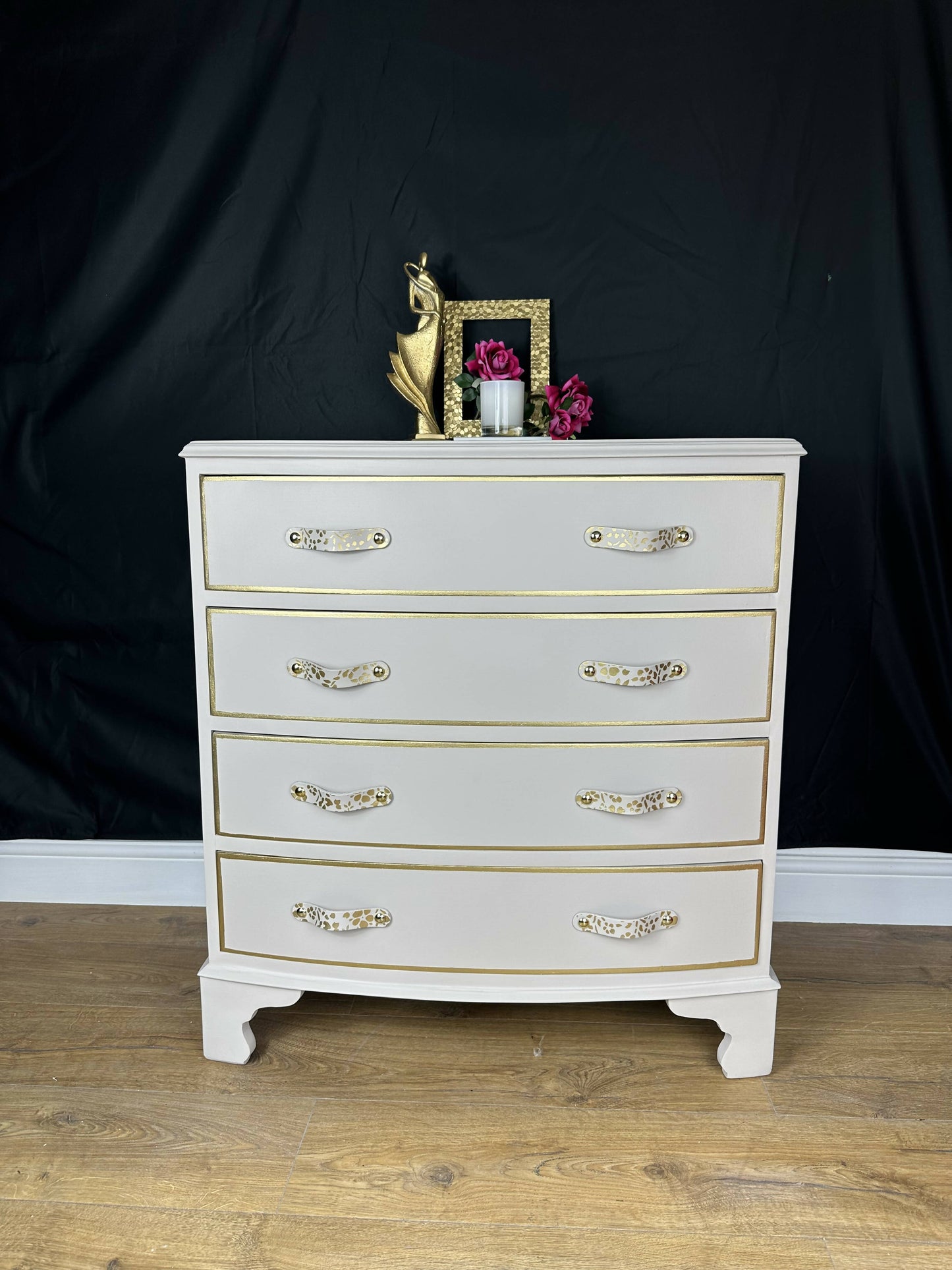 Georgian Grey Vintage Chest of Drawers