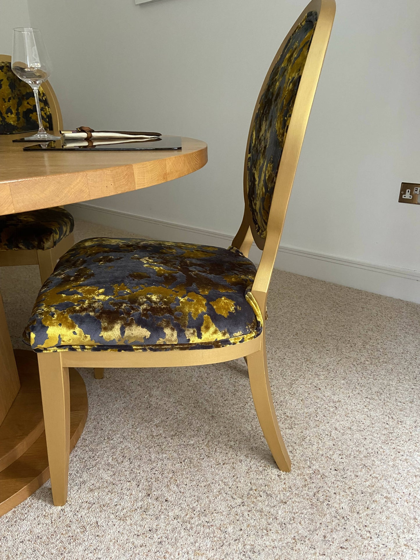 Four Bespoke Dining Room Chairs