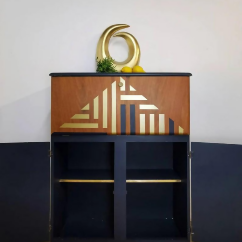 Vintage Drinks Cabinet, Cocktail - commission available