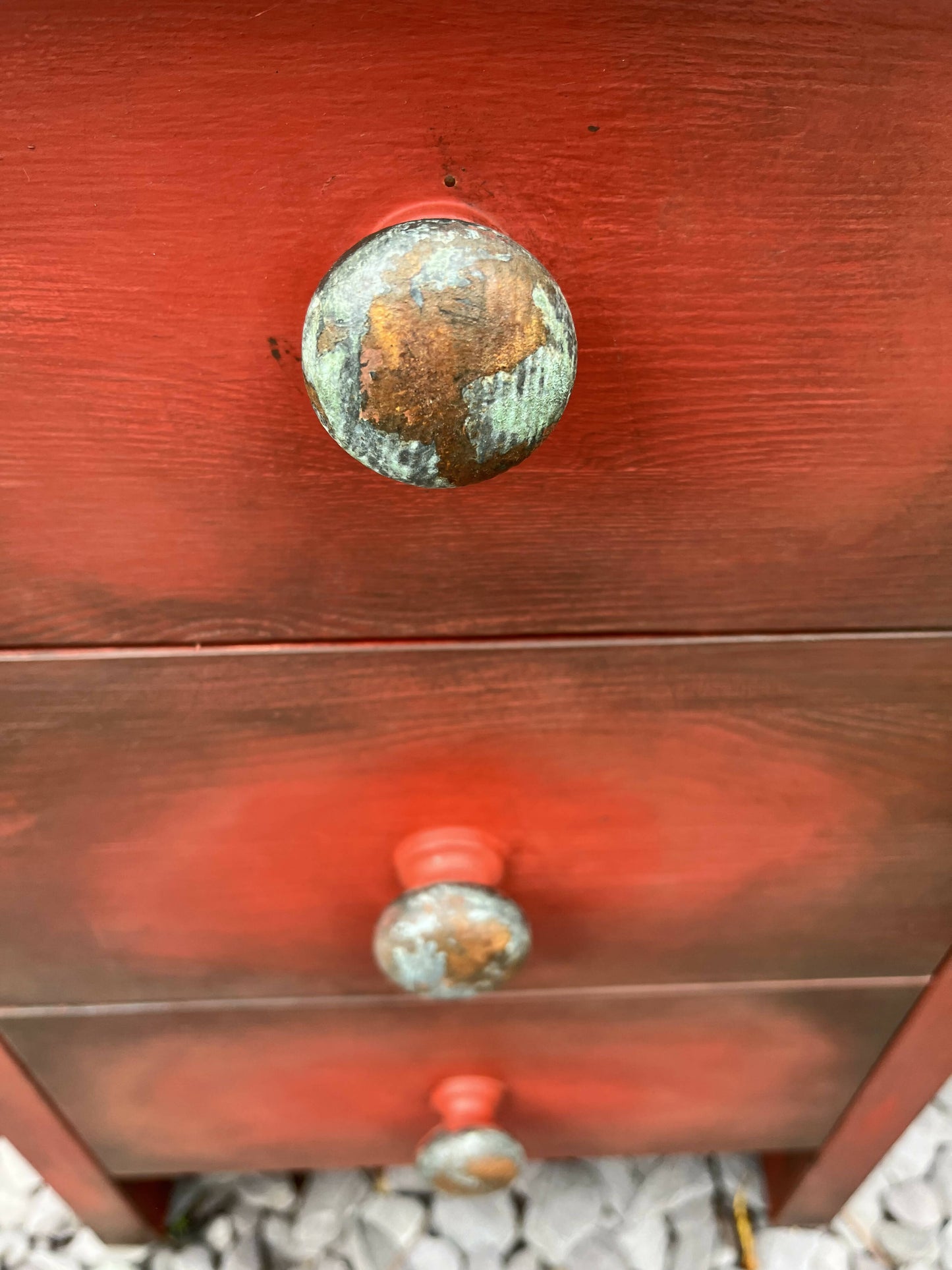 Bedside cabinet with drawers