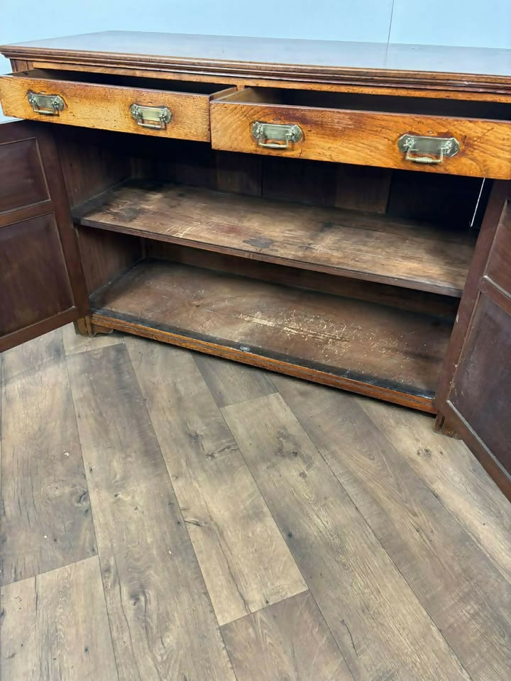 Edwardian Red Walnut Sideboard