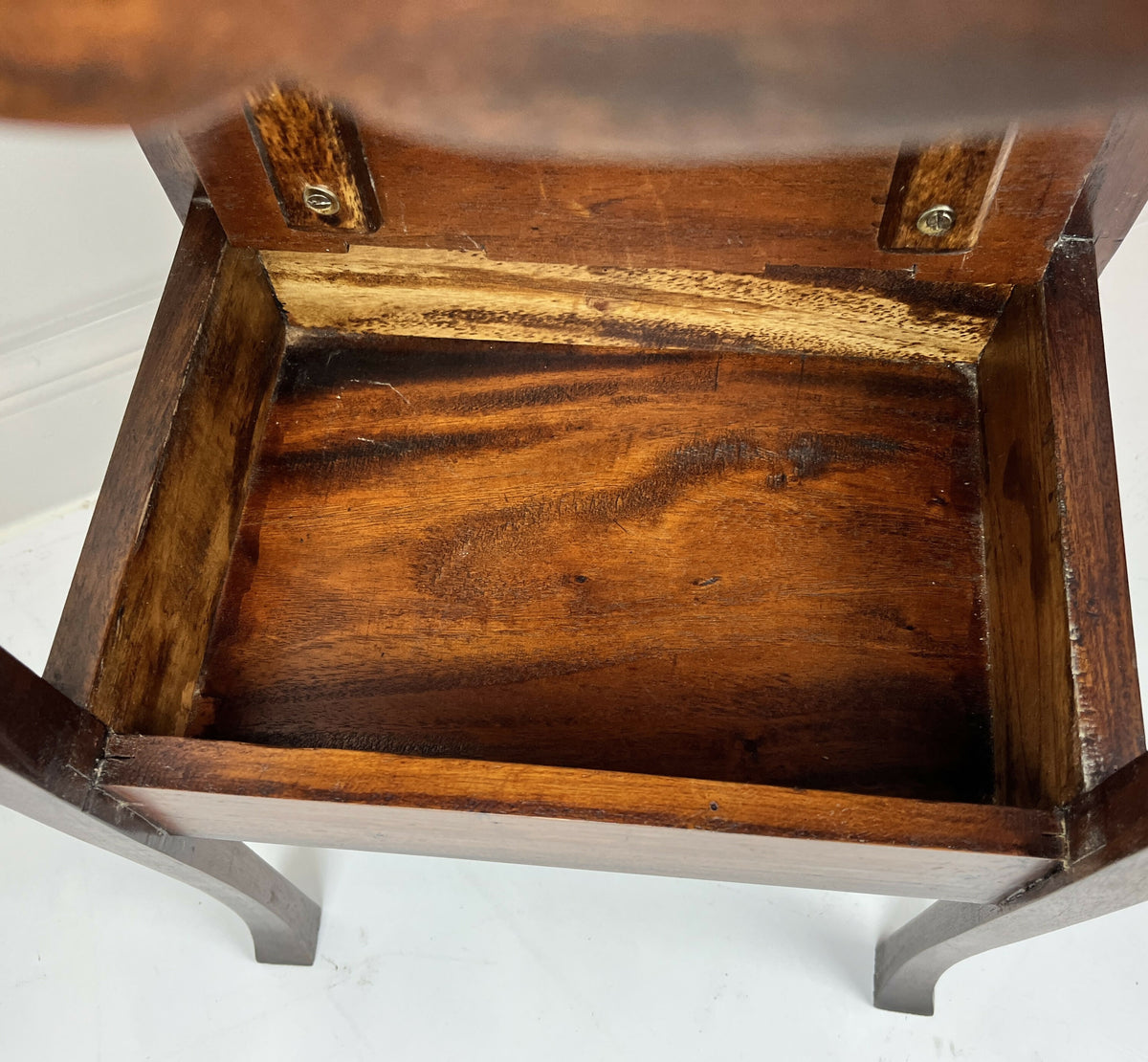 Pair Antique Edwardian Mahogany Bedside Tables Nightstands Cabinets c1900