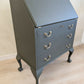 Vintage Writing Bureau in a Deep Earthy Green