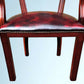 Leather Chesterfield Court Chair / Leather Office Chair