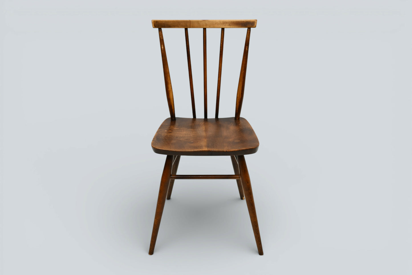 5 Ercol Stick Back Chairs Multi Purpose 1950s Waxed Finish FREE UK Delivery