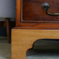 Vintage Yew Wood Bureau — Georgian Style Elegance