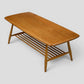 Ercol Occasional/Coffee Table Slatted Magazine Shelf #459 Light FREE Delivery*