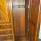 Edwardian Crossbanded Mahogany Triple Fitted Compactum