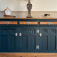 Oak Vintage Sideboard / painted furniture / Up cycled furniture / Handmade / Repurposed / Vintage / Farmhouse