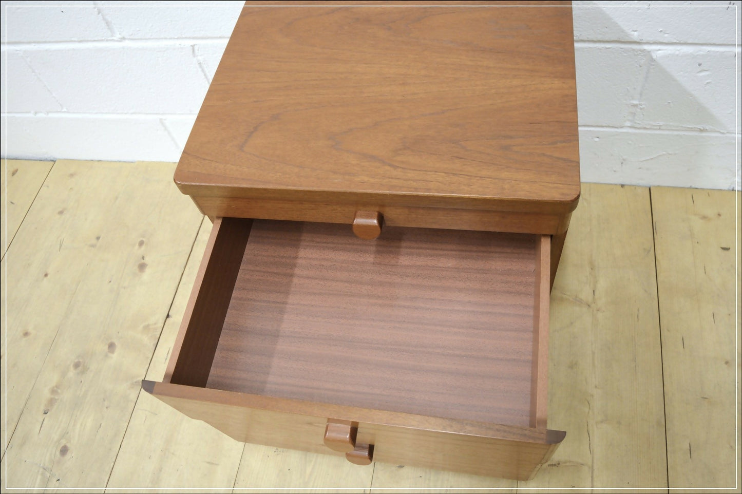 vintage bedside cabinet Stag teak mid century danish design DELIVERY