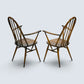 2 Ercol Carver Quaker Dining Chairs Traditional Finish FREE UK Delivery*