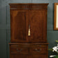 Regency Georgian Style Drinks Cocktail Cabinet - Chest on Chest - Mahogany