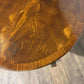 Vintage Walnut Pedestal Breakfast Tables