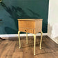 Vintage Walnut Sewing Box on Cabriole Supports