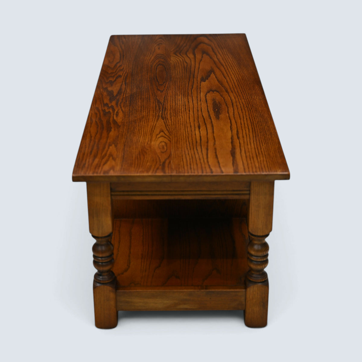 Old Charm Long Coffee Table Tudor Brown Centre Cupboard #1822 FREE UK Delivery*