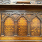 Carved Oak Jacobean Style Sideboard