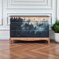Dark green stag chest of drawers unique large dresser
