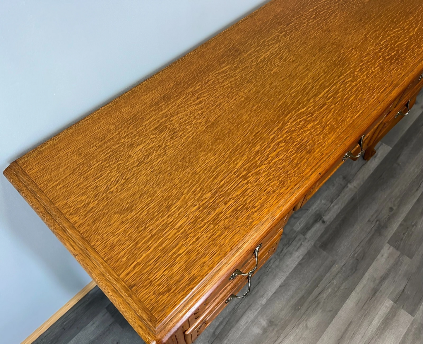 Sideboard Vintage French Louis XIV Style 5 Drawers Storage Unit Cabinet LOT 3569