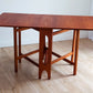 Mid century retro drop leaf dining table by Jentique