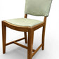 Pair of 1960s BIS Dining Chairs – Mid Century British Industrial Seating – Mint