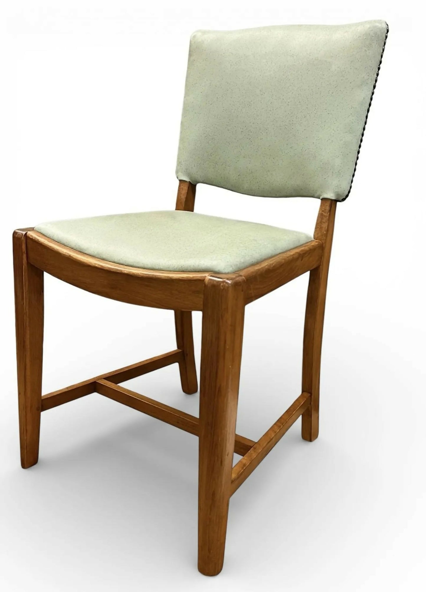Pair of 1960s BIS Dining Chairs – Mid Century British Industrial Seating – Mint