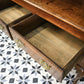 Victorian Solid Oak Dresser with Shelved Rack