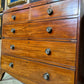Antique Edwardian Mahogany Two over Three Chest of Drawers, c1900