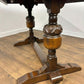 Vintage Priory Oak Refectory Style Draw Leaf Dining Table