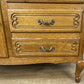 Cabinet Vintage French Louis XIV Oak Sideboard with Carved Cupboard LOT 6264