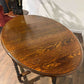 Oak Gateleg Dining Table On Barley Twist Supports