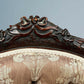 Victorian Walnut Open Armchair With Carved Decoration
