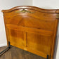 Early 20th French Style Walnut Veneered Bed Frame - 6ft Bed Frame With Gilt Metal