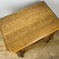 Pair of Bedside Tables Vintage French Louis Oak Nightstands Cabinets LOT 6214