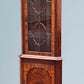 Charles Barr Figured Mahogany Corner Cabinet / Corner Cupboard
