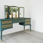 Stag minstrel green and gold dressing table