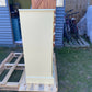 Vintage Chest of Drawers in Muted Pink & Apple Green