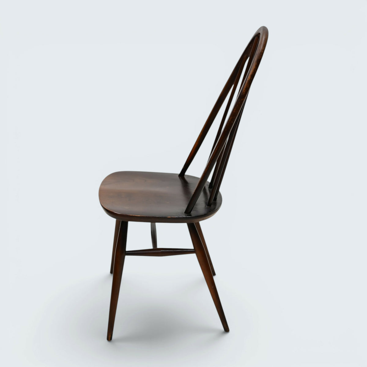 4 Ercol Dining Chairs Quaker Bow Back Retro Traditional Finish FREE UK Delivery*