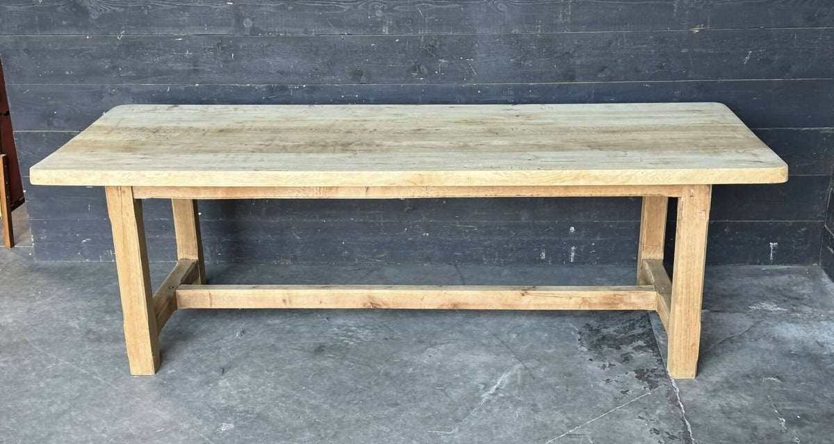 Large Normandy Oak Farmhouse Dining Table