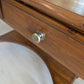 Restored Vintage Ducal Pine Dressing Table with Swing Mirror