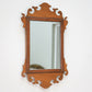 Arts and Crafts Edwardian Fretwork Mirror Mahogany Frame