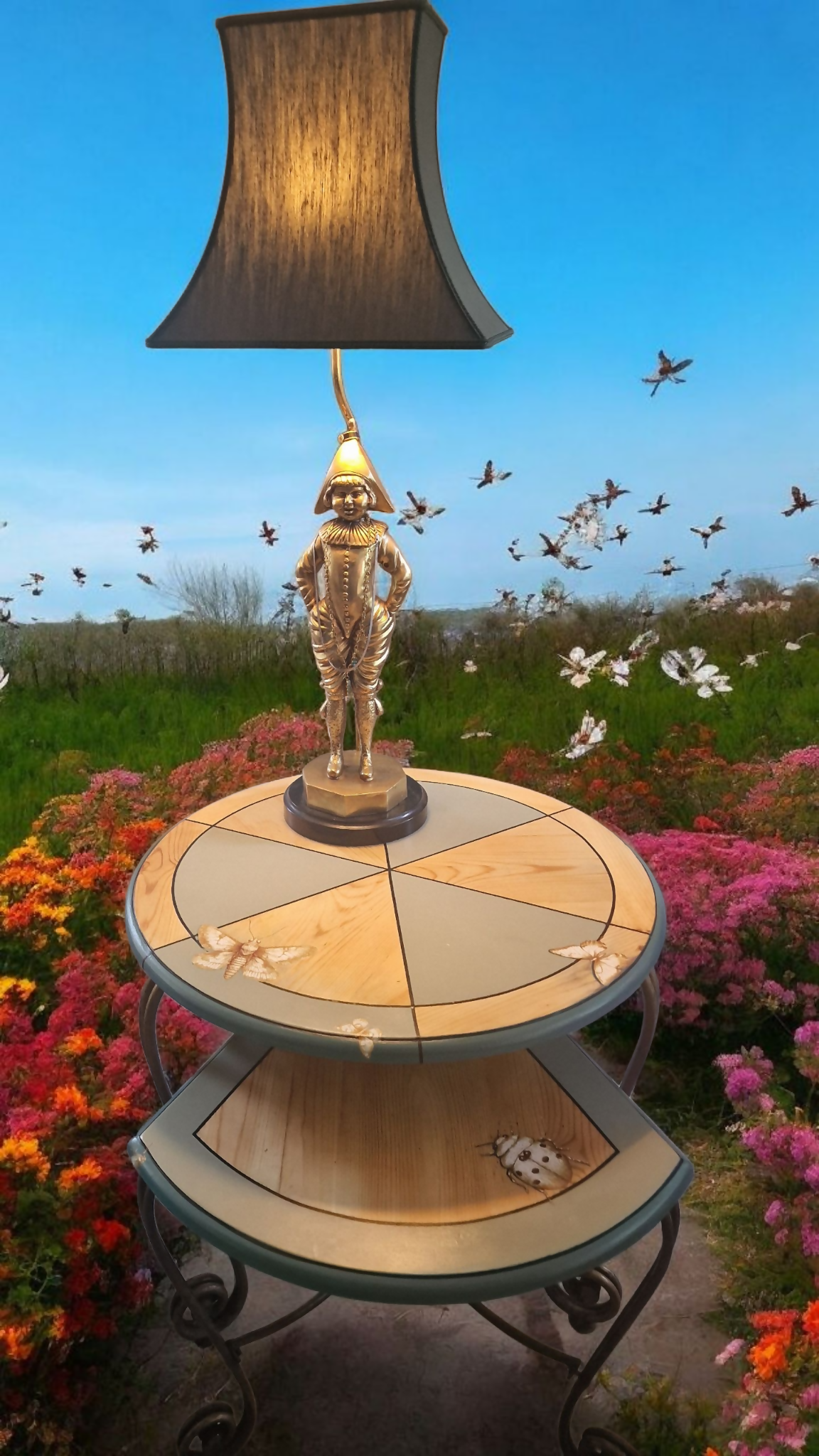 duo of tables, Wings and Things