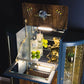 Art Deco Style Cocktail Cabinet/ Display Cabinet