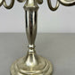 Pair of Candelabras Vintage French Style Metal Five Arm Candle Holders LOT 6485